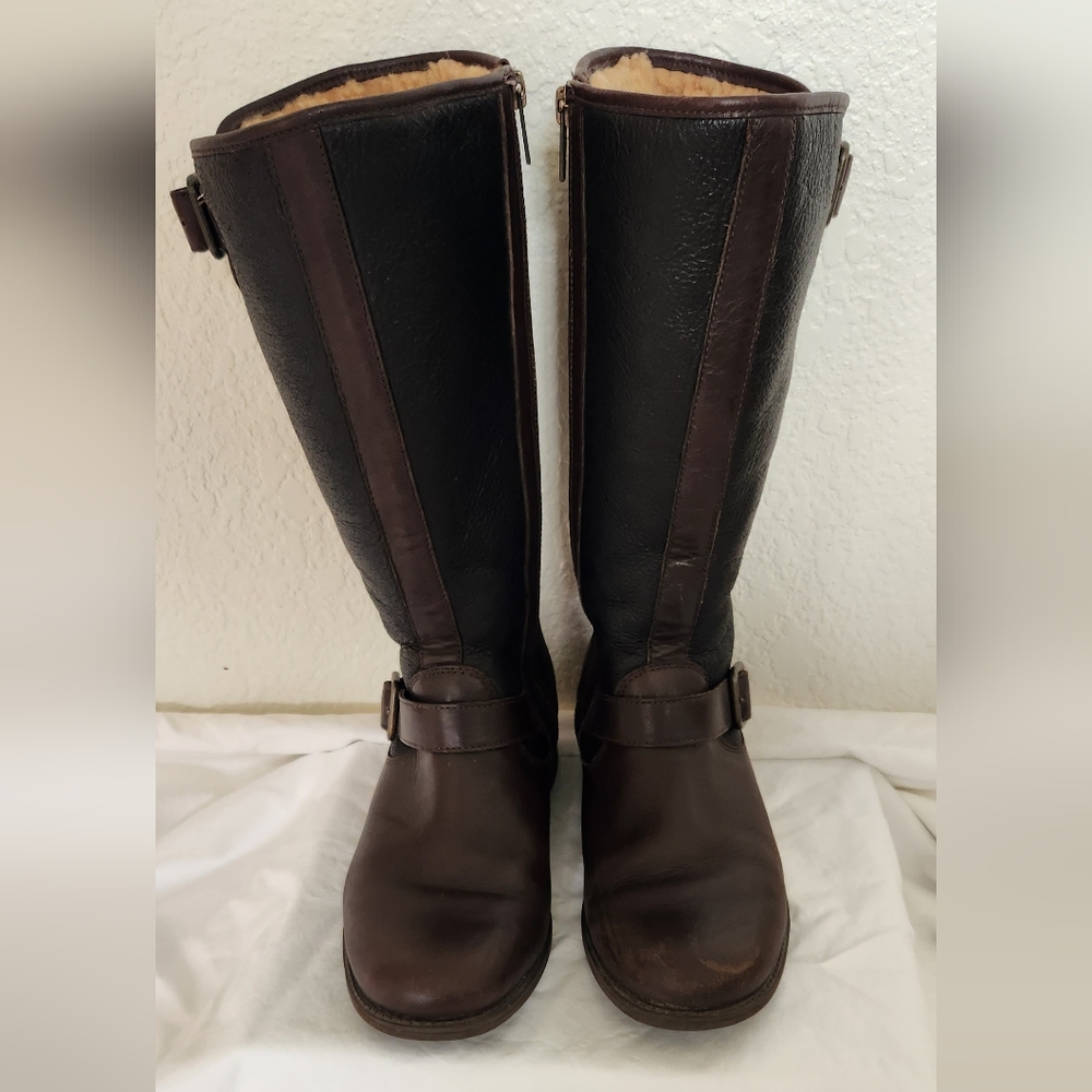 UGG fleece lined riding boots